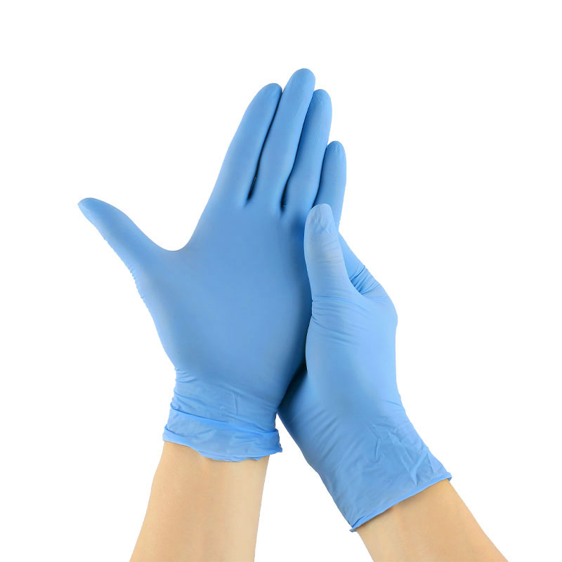 Blue Nitrile Exam Gloves Disposable Powder Free