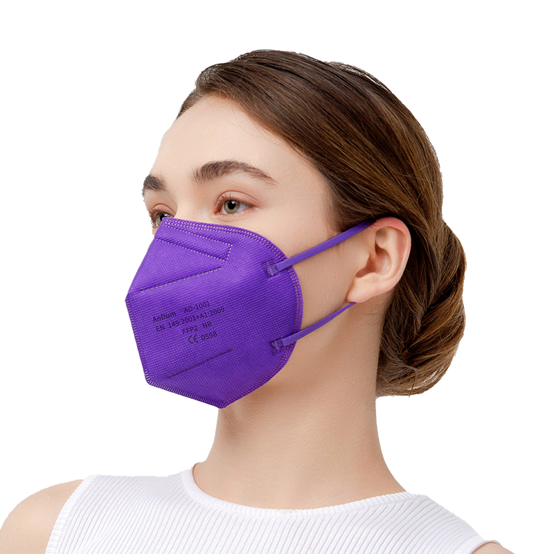 Dark Colorate Mascherine FFP2 Respirator Face Mask Certificate CE