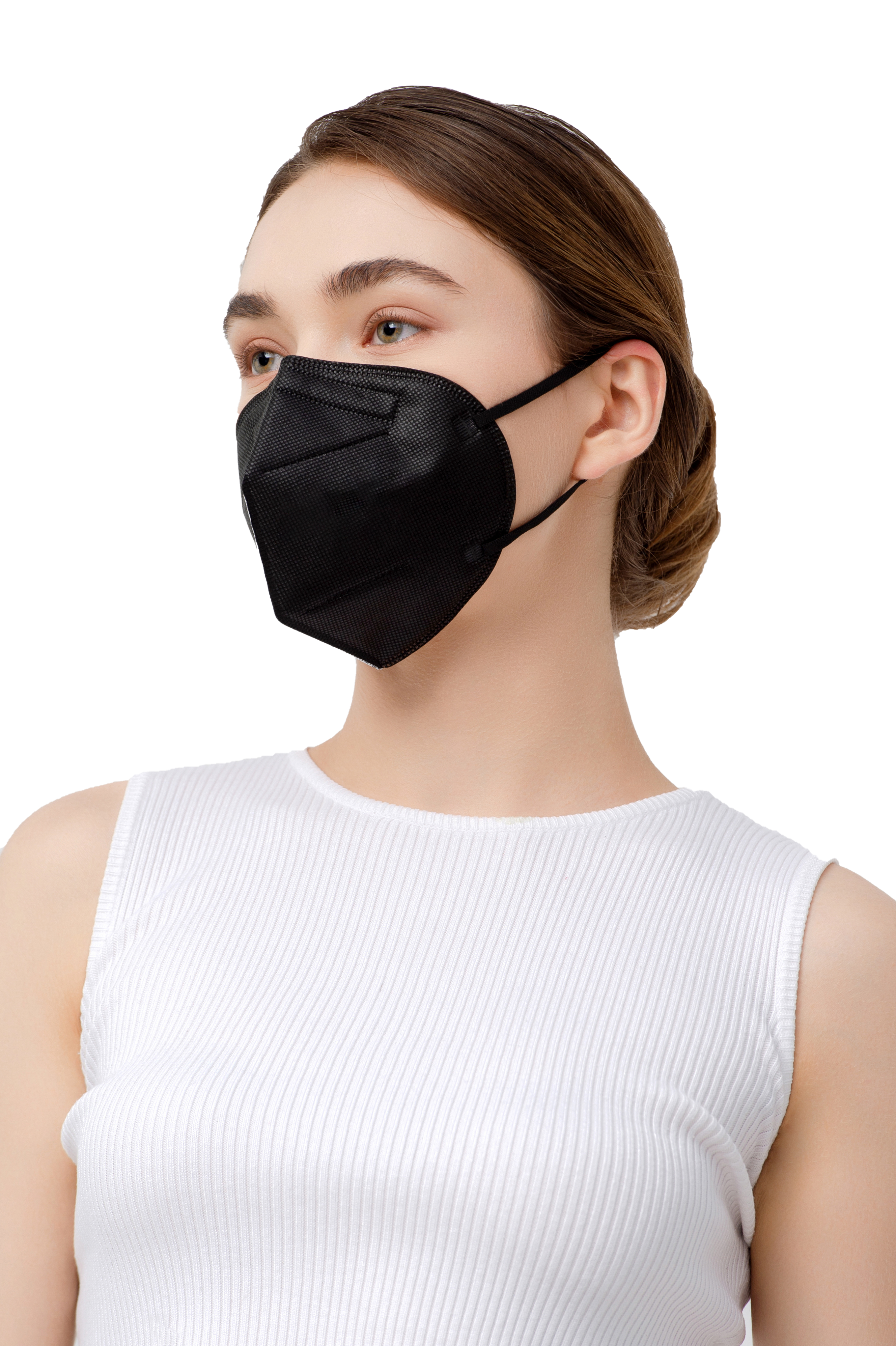 Black KN95 Face Masks Certificated Respirator 